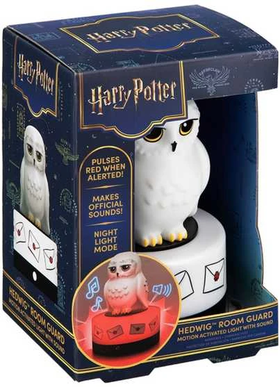 Paladone Harry Potter Hedwig Room Guard – judesio jutikliu valdoma lempa | 13 cm