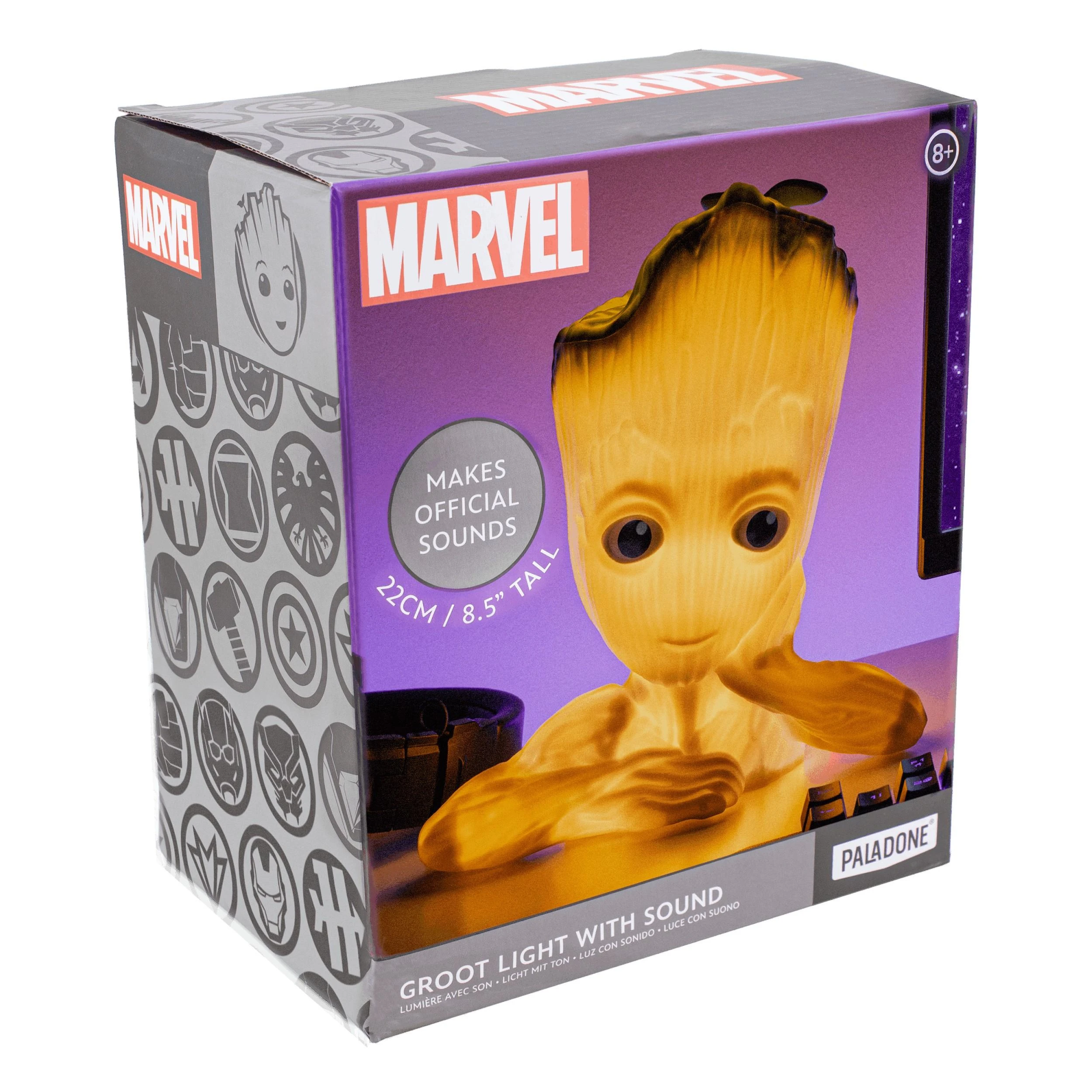 Paladone Marvel Groot lempa su garsu
