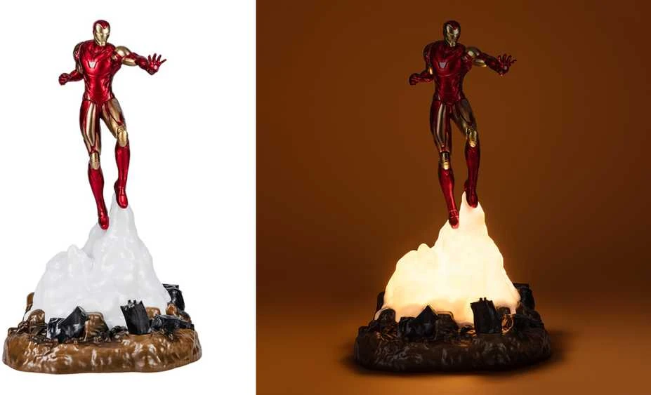 Paladone Marvel Iron Man Diorama lempa | 31,5 cm