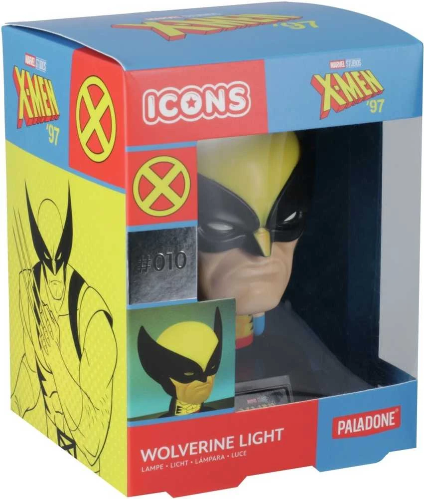 Paladone Dekoratyvinė Lempa - PP Wolverine Icon 11 cm Superherojų Lempa