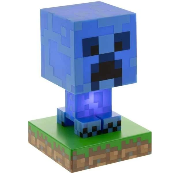 Paladone Minecraft Charged Creeper Icon lempa