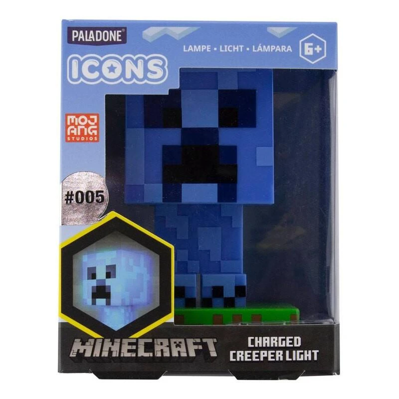Paladone Minecraft Charged Creeper Icon lempa