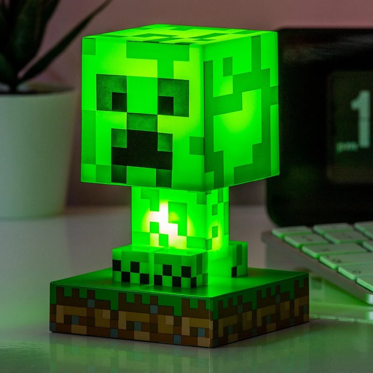 Paladone Minecraft Creeper Icon lempa