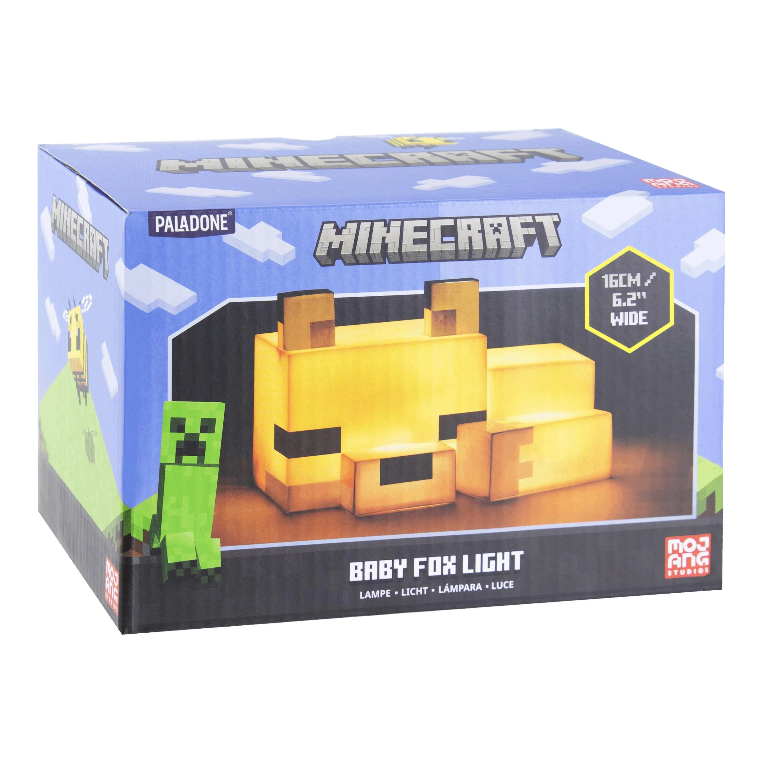 Paladone Minecraft Fox lempa