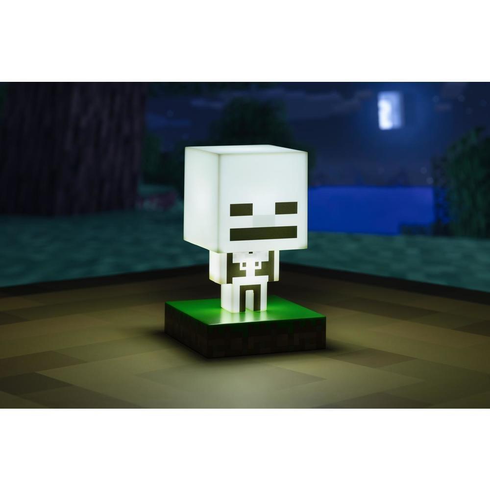Paladone Minecraft Skeleton Icon lempa