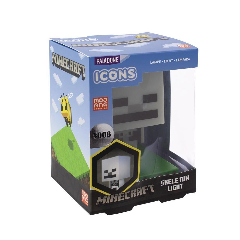 Paladone Minecraft Skeleton Icon lempa
