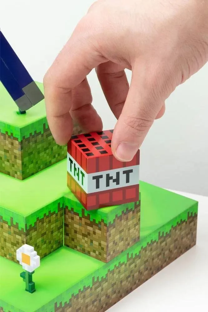 Paladone Minecraft Steve Diorama Figural lempa