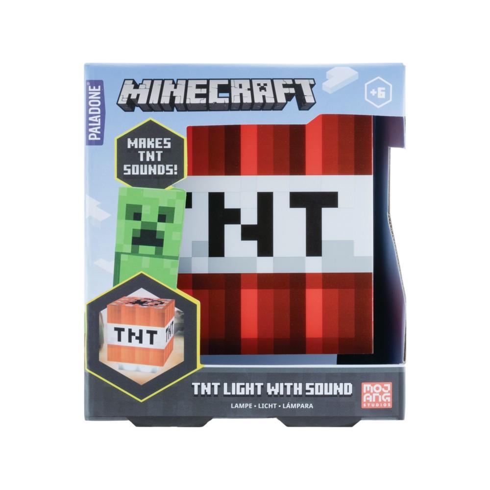 Paladone Minecraft TNT Lempa su Garsu