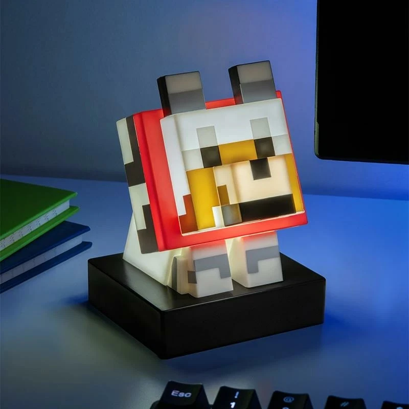 Paladone Minecraft Wolf Icon Lempa