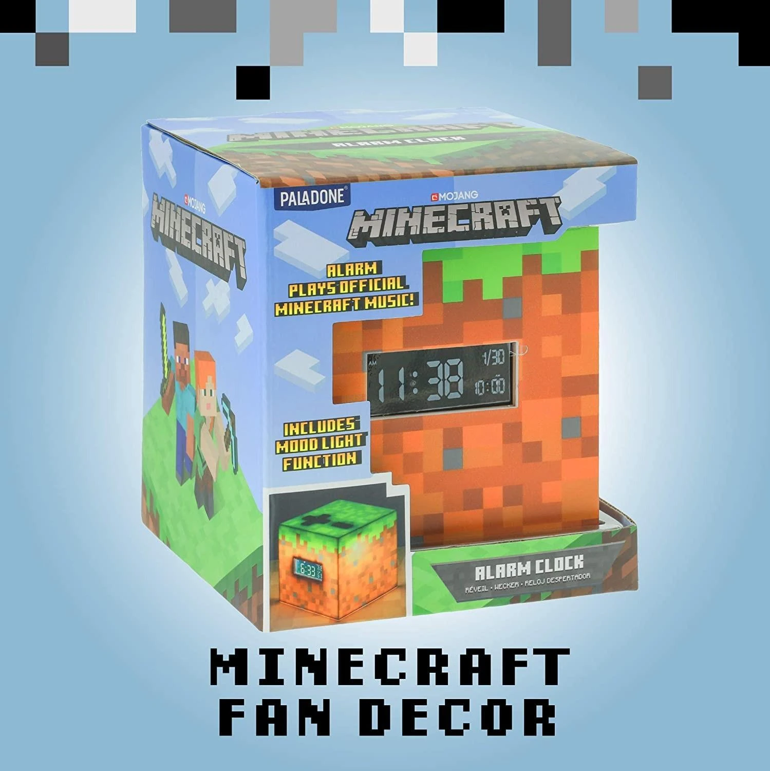 Paladone Minecraft - Žadintuvas