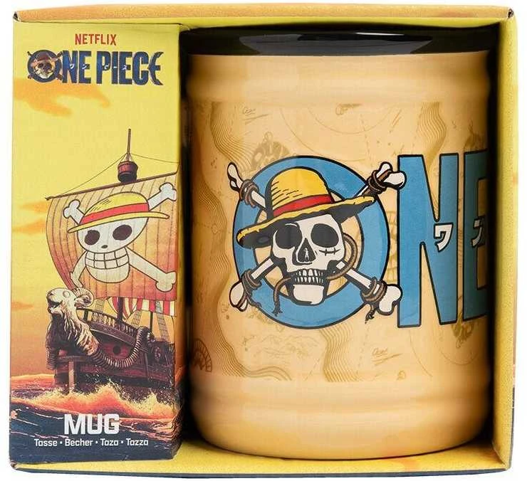 One Piece 3D puodelis pakuotėje