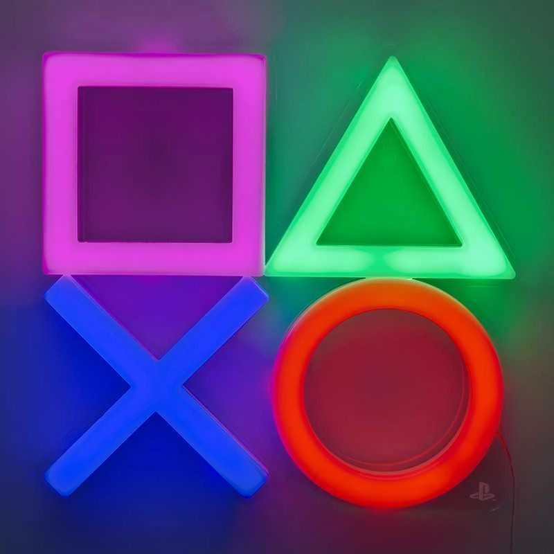 Paladone Playstation LED Neon lempa (pakabinama ant sienos) | 25 cm