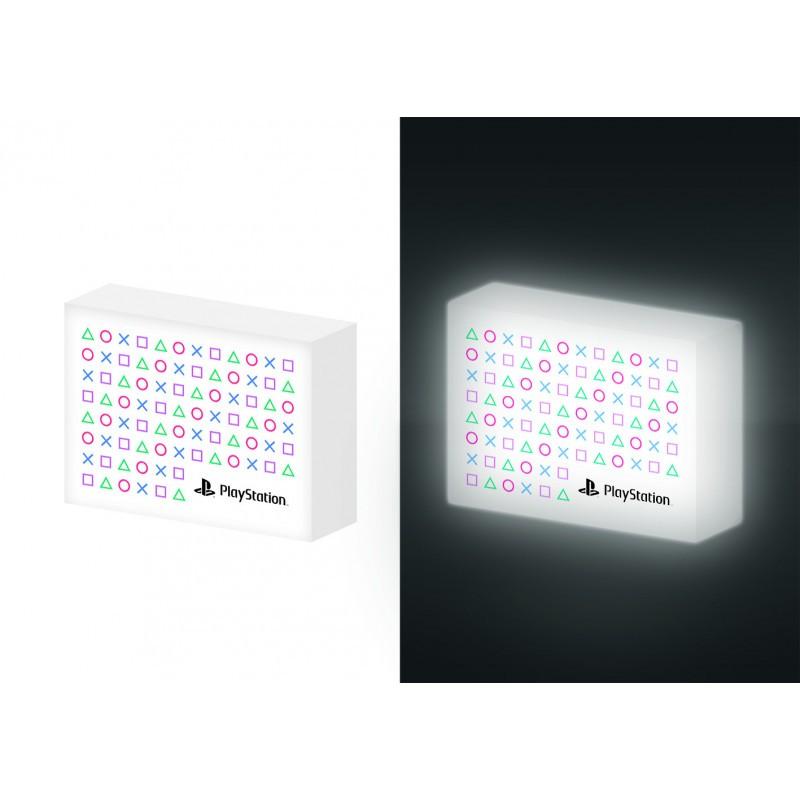 Paladone Playstation (Shapes) sienos / stalo lempa