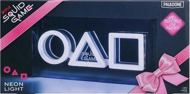 Paladone Kalmarų žaidimo LED neoninė šviesa