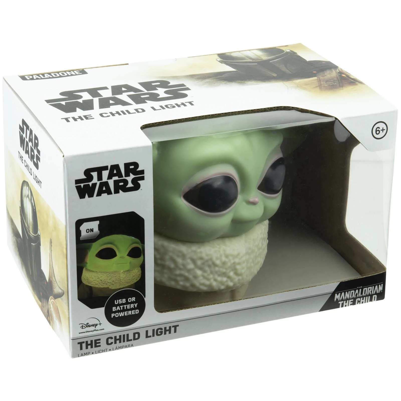 Paladone Star Wars The Child (Baby Yoda) lempa (12,5 x 25 cm)