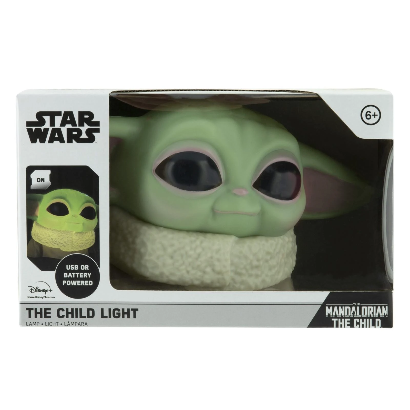 Paladone Star Wars The Child (Baby Yoda) lempa (12,5 x 25 cm)