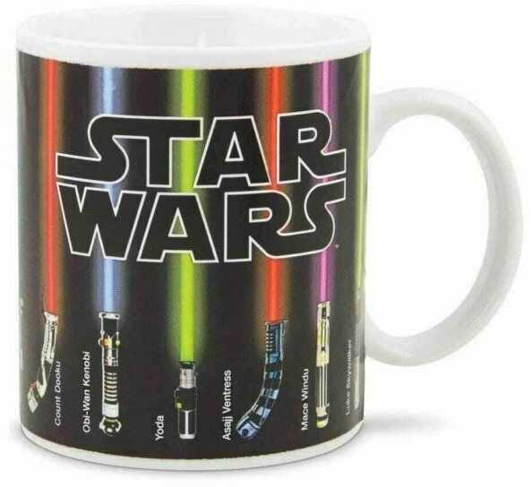 Paladone Star Wars (Weapon) puodelis | Reaguojantis į karštį 300ml