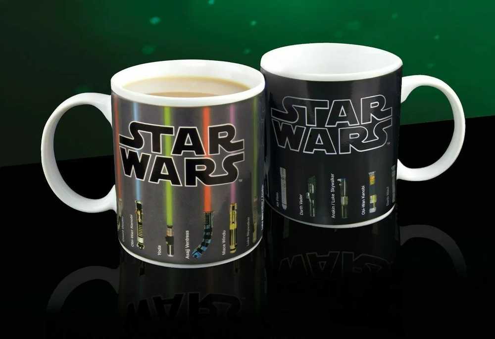 Paladone Star Wars (Weapon) puodelis | Reaguojantis į karštį 300ml