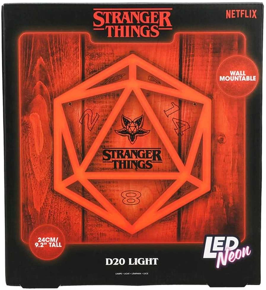 Paladone Stranger Things 5 Neon lempa (pakabinama ant sienos) | 24 cm