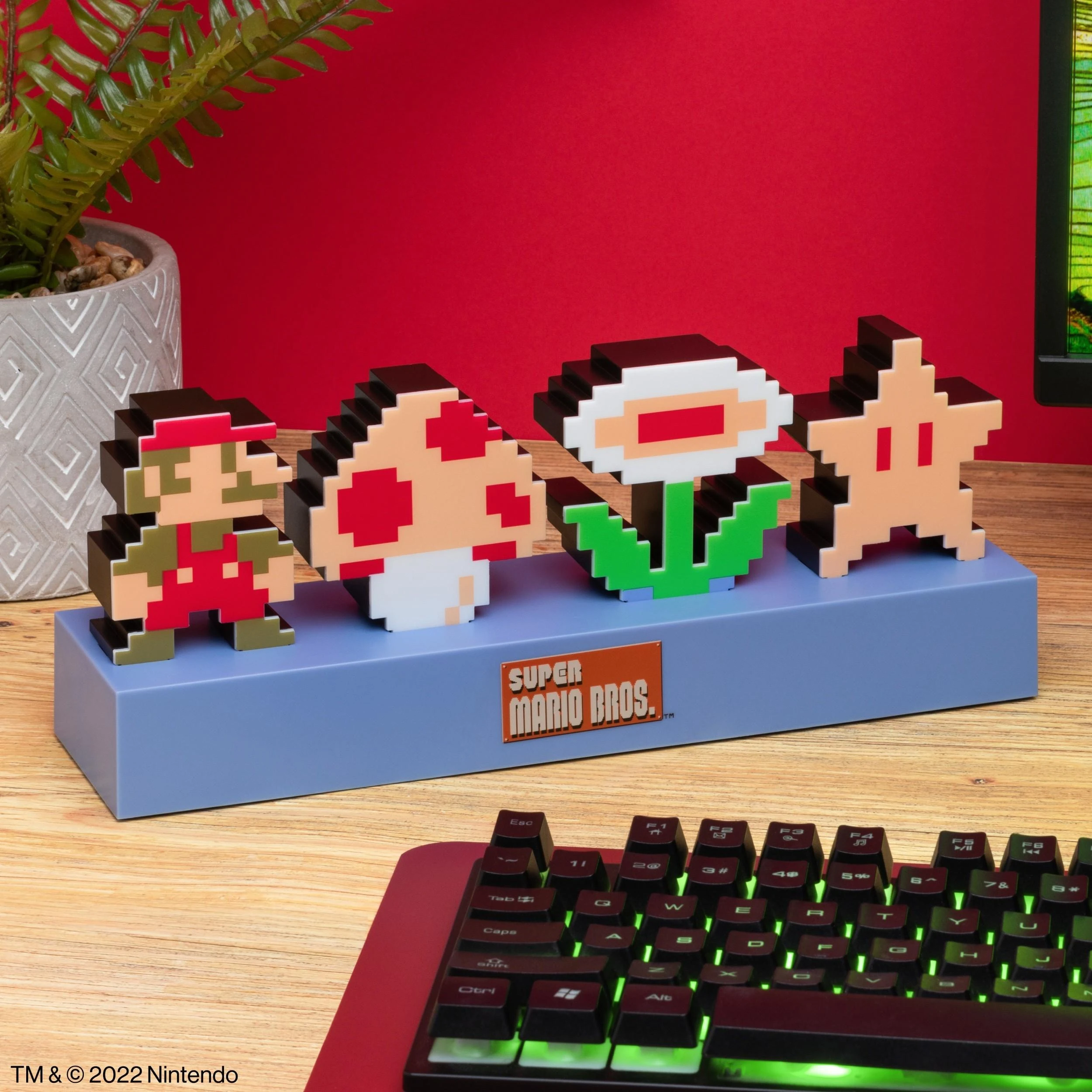 Paladone Super Mario Bros Icons lempa