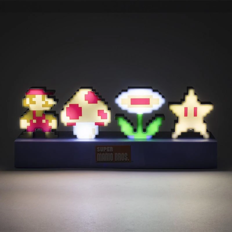 Paladone Super Mario Bros Icons lempa