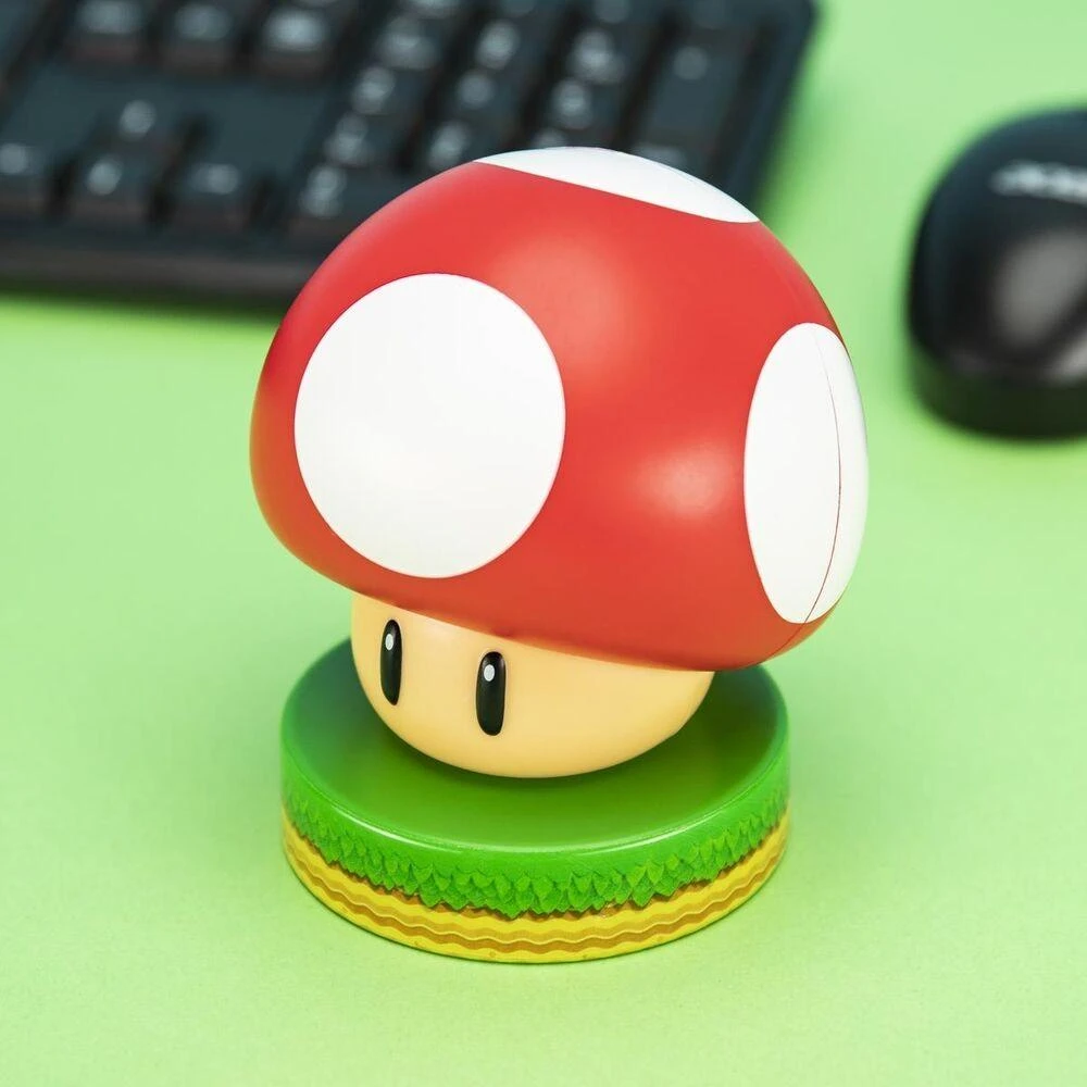 Paladone Super Mario Bros Mushroom Icon lempa