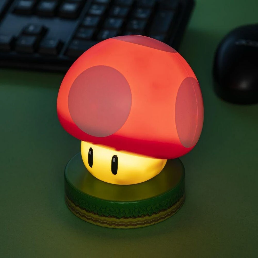 Paladone Super Mario Bros Mushroom Icon lempa