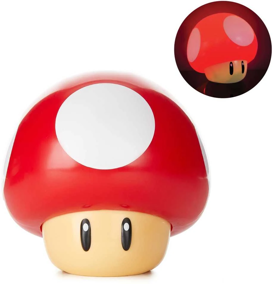 Paladone Super Mario Mushroom lempa 10cm