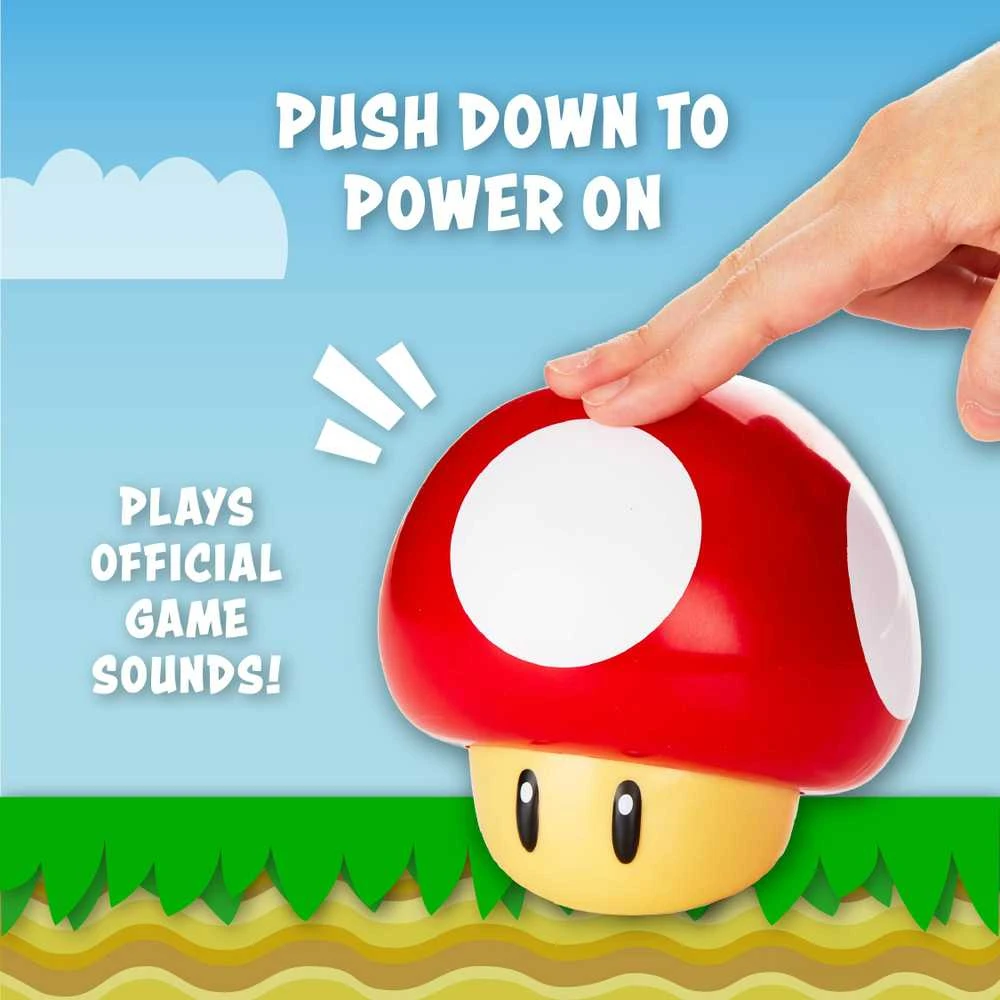 Paladone Super Mario Mushroom lempa 10cm