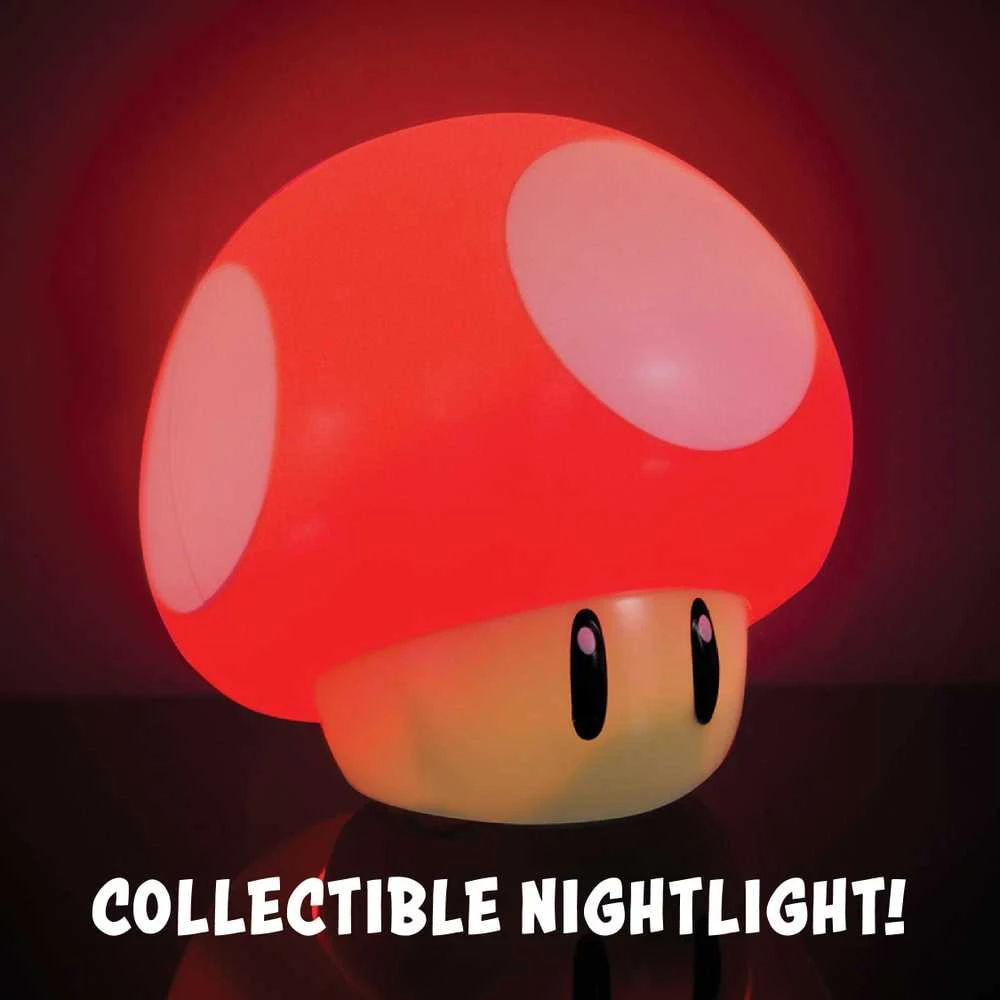 Paladone Super Mario Mushroom lempa 10cm