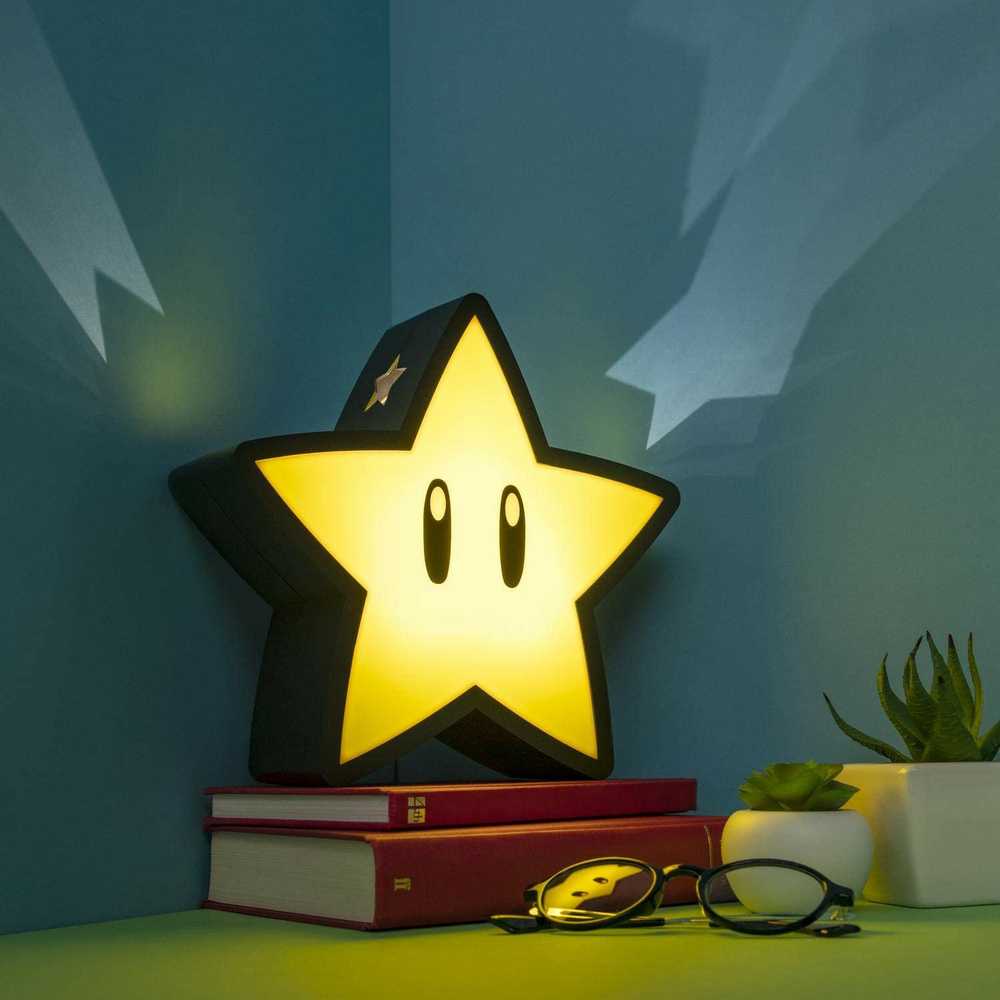 Paladone Super Mario Super Star šviesa 10 cm