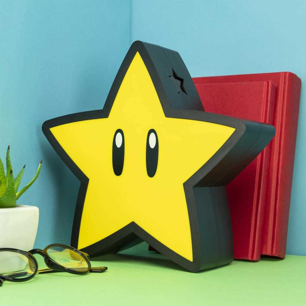 Paladone Super Mario Super Star šviesa 10 cm