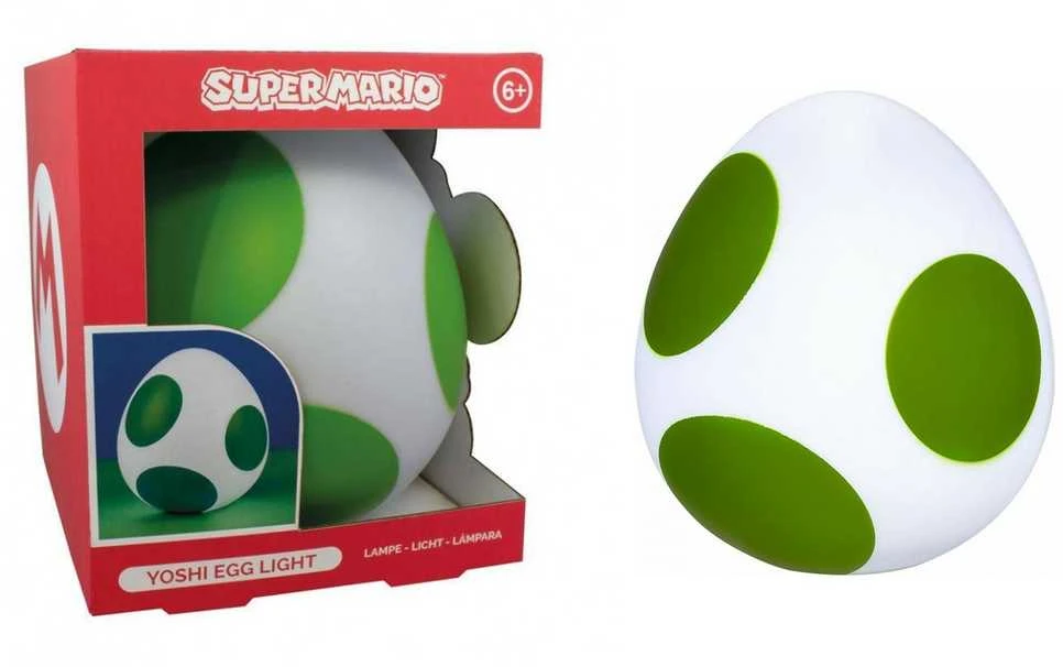 Paladone Super Mario Yoshi Egg 3D Lempa V2 | 20cm
