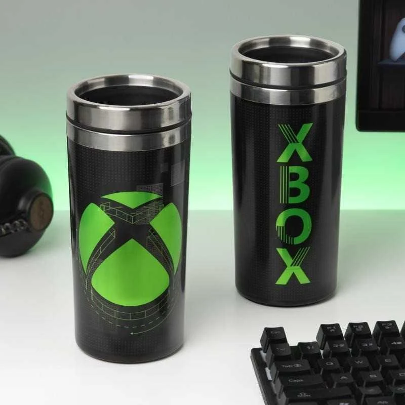 Paladone XBOX metalinis kelioninis puodelis | 450ml