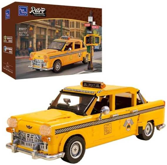 PANTASY New York Geltona Cab Konstruktorius | 1601 dalių