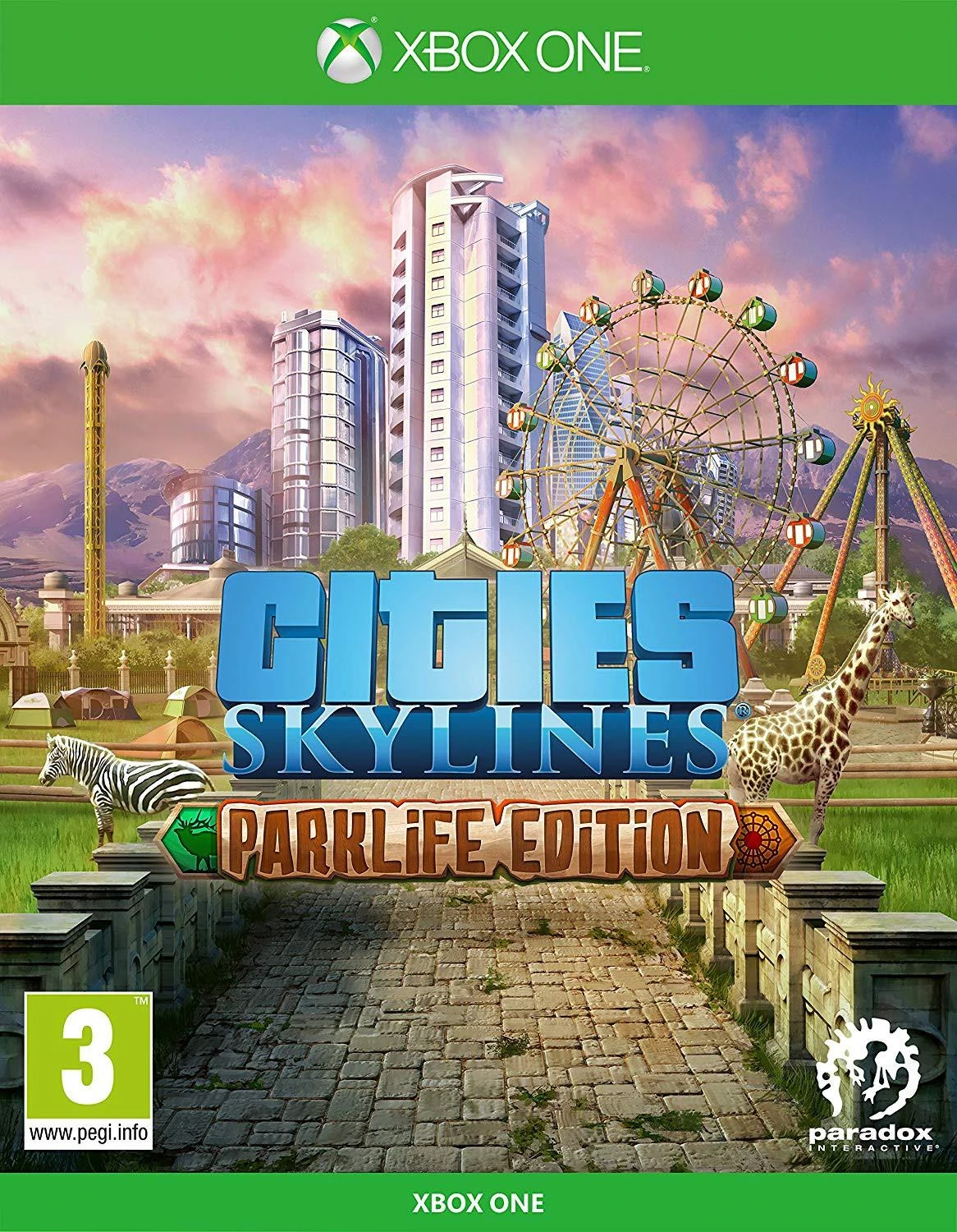 Paradox Interactive Cities Skylines: Parklife Edition XBOX One