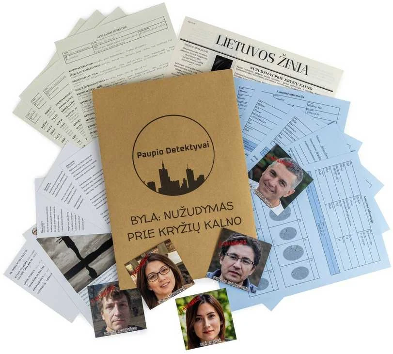 Paupio detektyvai: bylų rinkinys