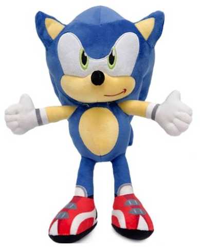 Sega Play By Play Sonic The Hedgehog - Pliušinis žaislas Sonic - 30 cm