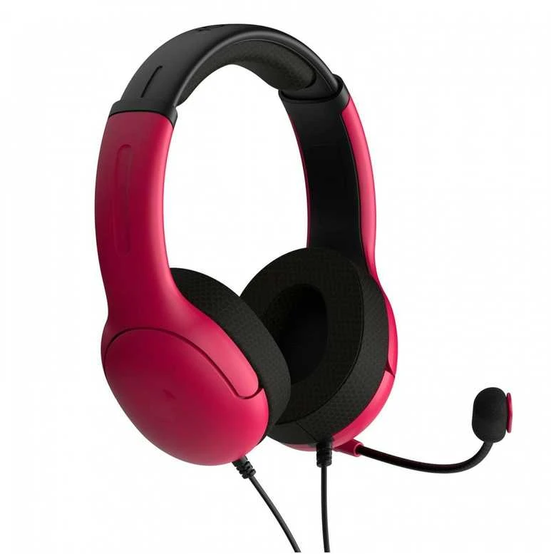 PDP AIRLITE Laidinės ausinės (cosmic raudona) skirtos PS5/PS4/PC