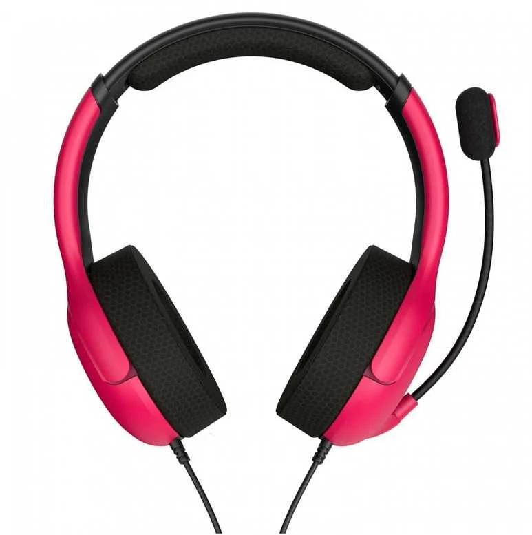 PDP AIRLITE Laidinės ausinės (cosmic raudona) skirtos PS5/PS4/PC