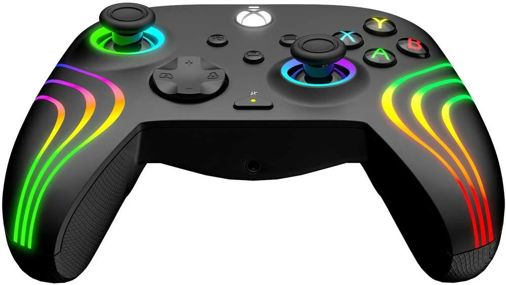 PDP Gaming Afterglow Wave Enhanced Laidinis valdiklis skirtas XBOX Series X|S, One, PC | Juoda