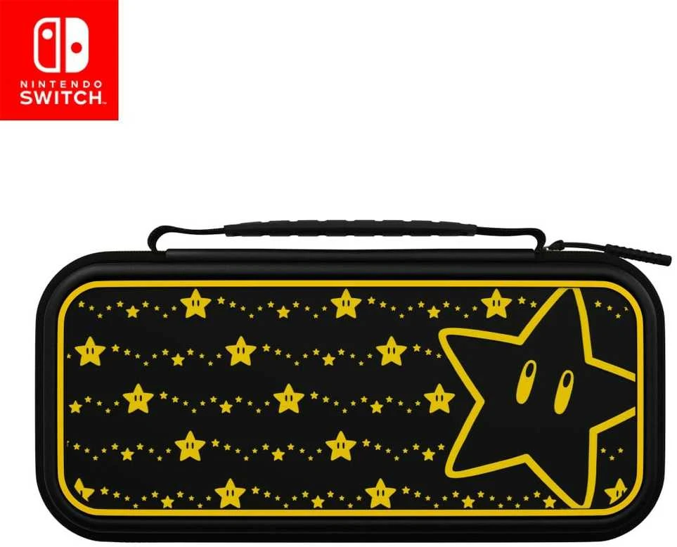 PDP GLOW Kelioninis dėklas skirtas Nintendo Switch | Mario Super Star | Šviečia tamsoje