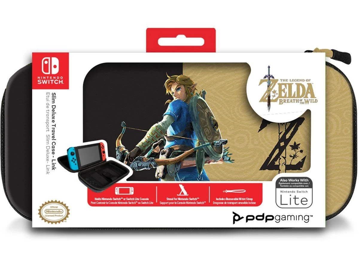PDP Nintendo Switch Slim Travel Deluxe dėklas Zelda Breath of the Wild