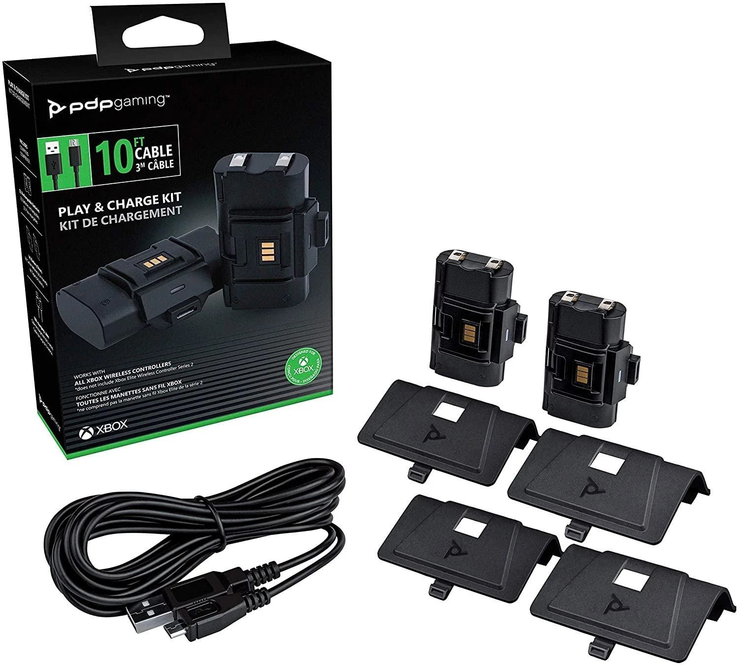 PDP „Play & Charge“ rinkinio skirtukas „XBOX Series X S“, „XBOX One“