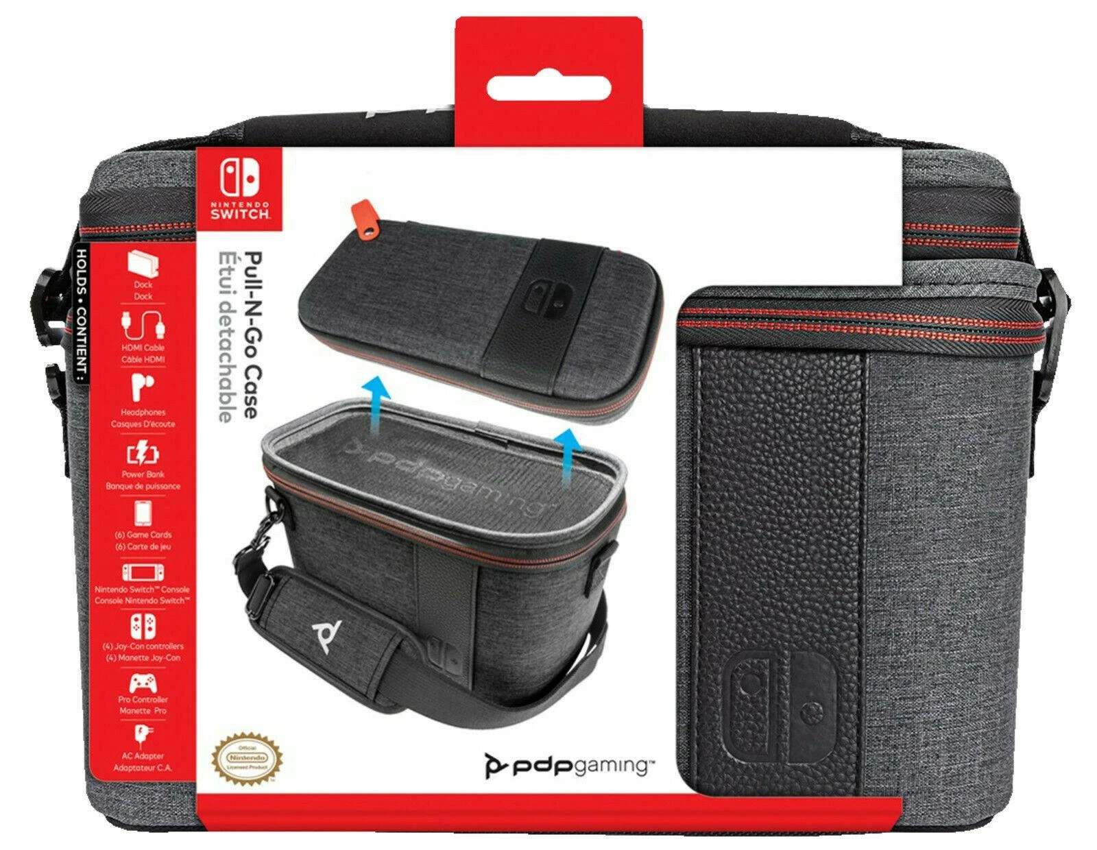 Senti PDP Pull-N-Go Elite dėklas skirtas Nintendo Switch