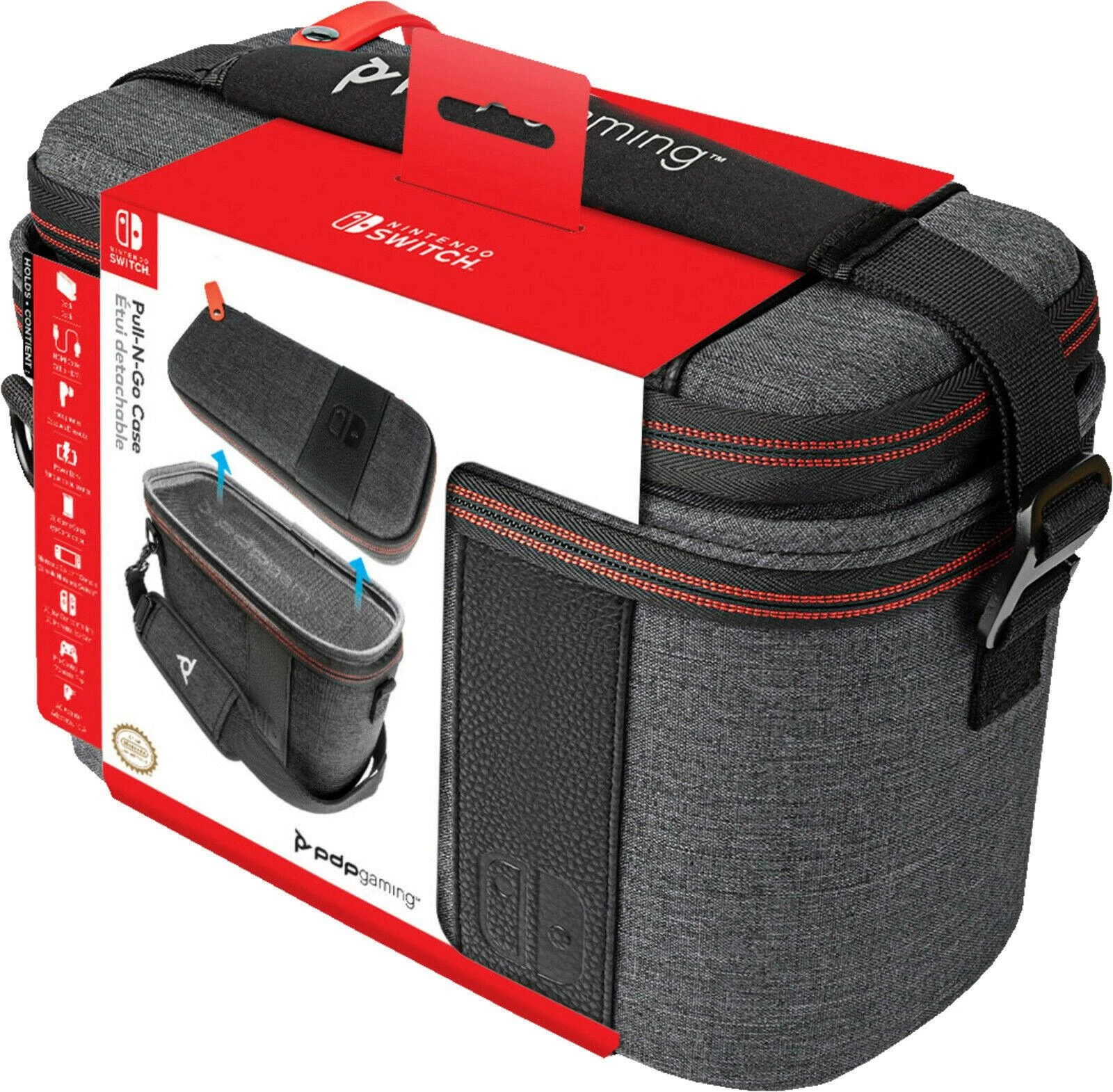 Senti PDP Pull-N-Go Elite dėklas skirtas Nintendo Switch
