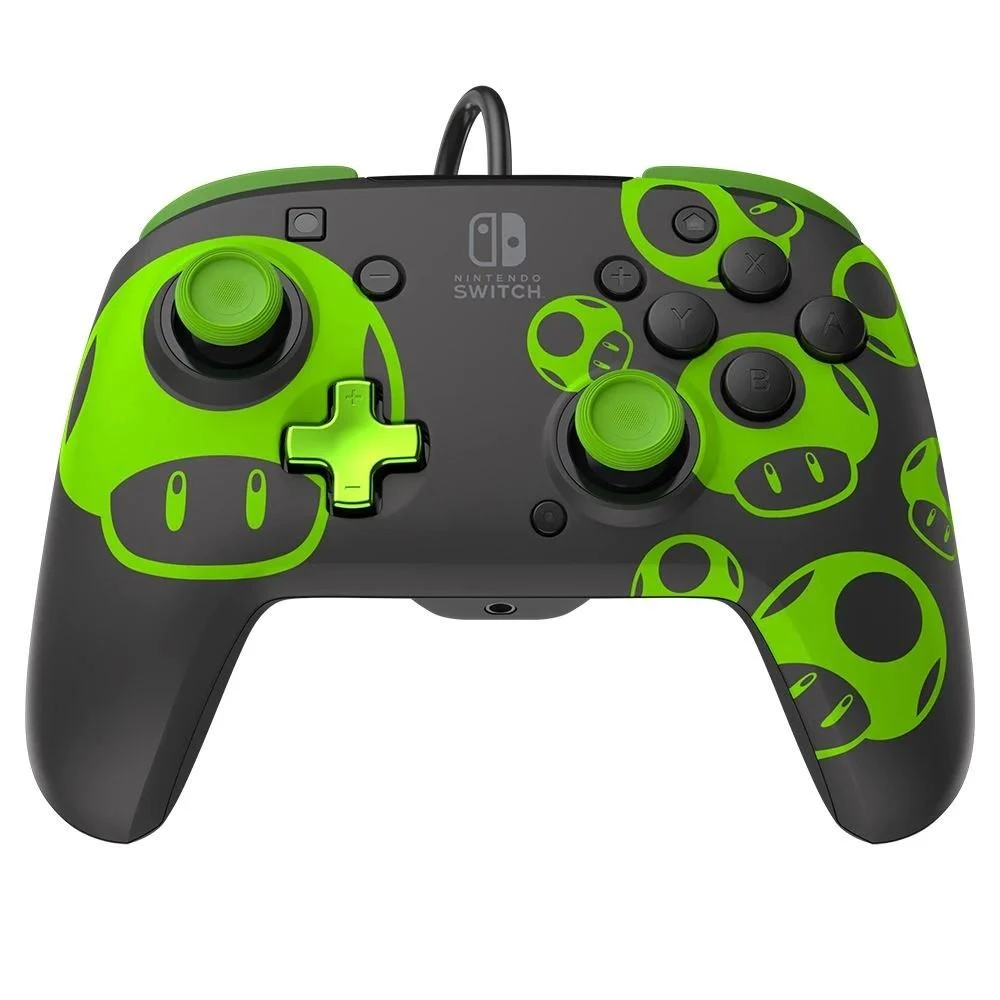 PDP Rematch 1Up Glow In The Dark laidinis valdiklis skirtas Nintendo Switch
