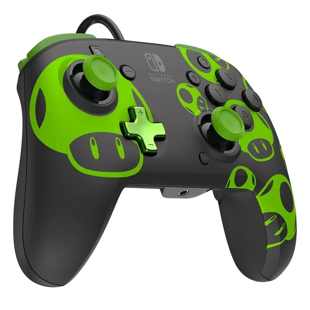 PDP Rematch 1Up Glow In The Dark laidinis valdiklis skirtas Nintendo Switch