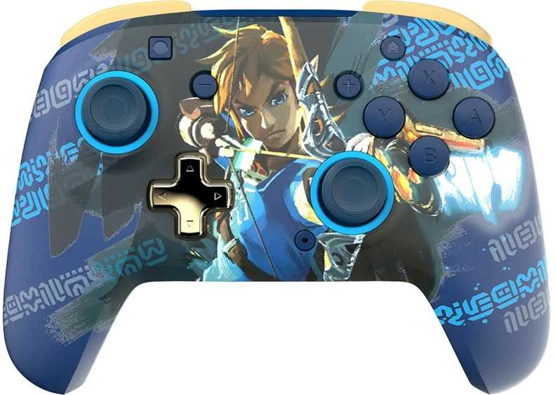 PDP Rematch Enhanced Belaidis valdiklis skirtas Nintendo Switch - Link Hero (Švytintis tamsoje)