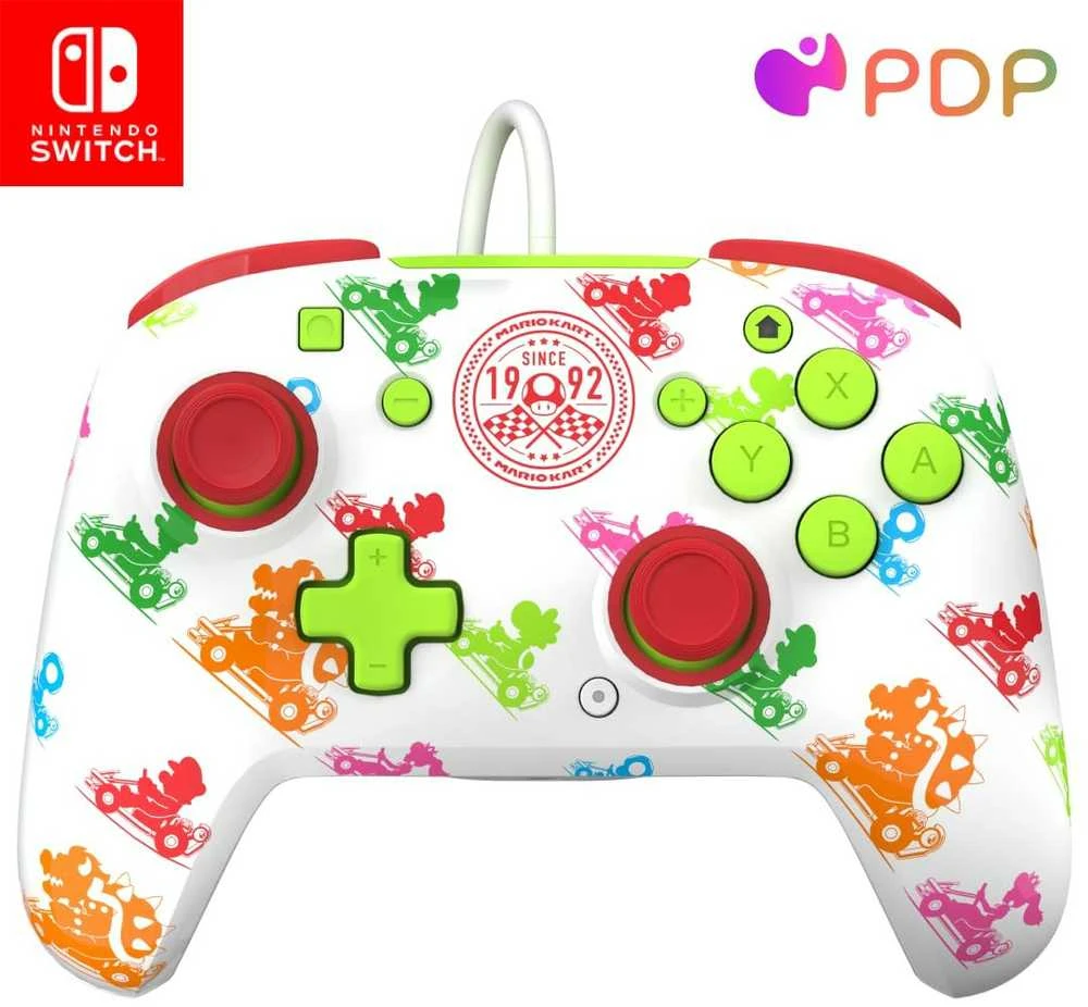 PDP REMATCH Laidinis Valdiklis (Mario Kart Racers) skirtas Nintendo Switch / Lite / OLED